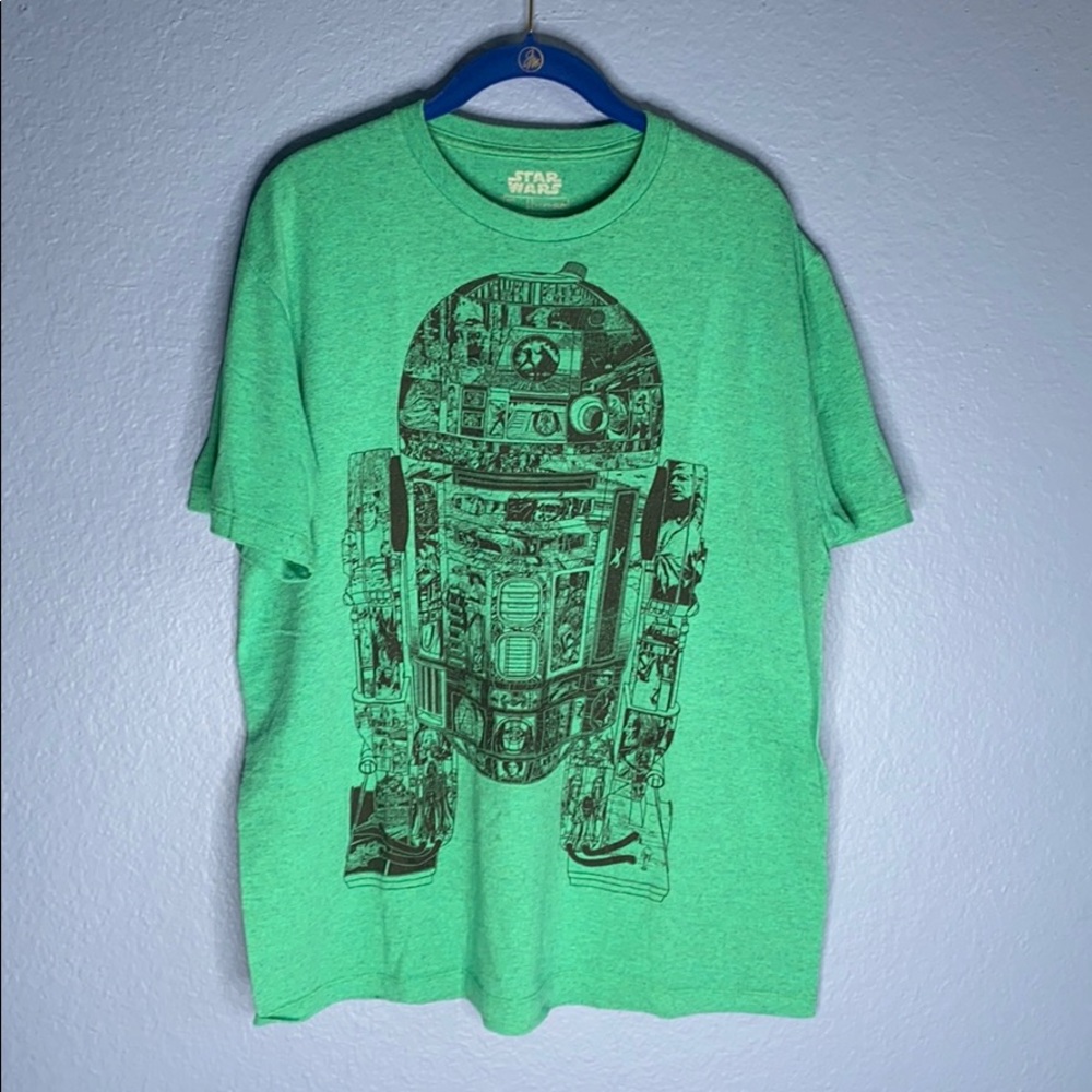 Green Starwars T-shirt